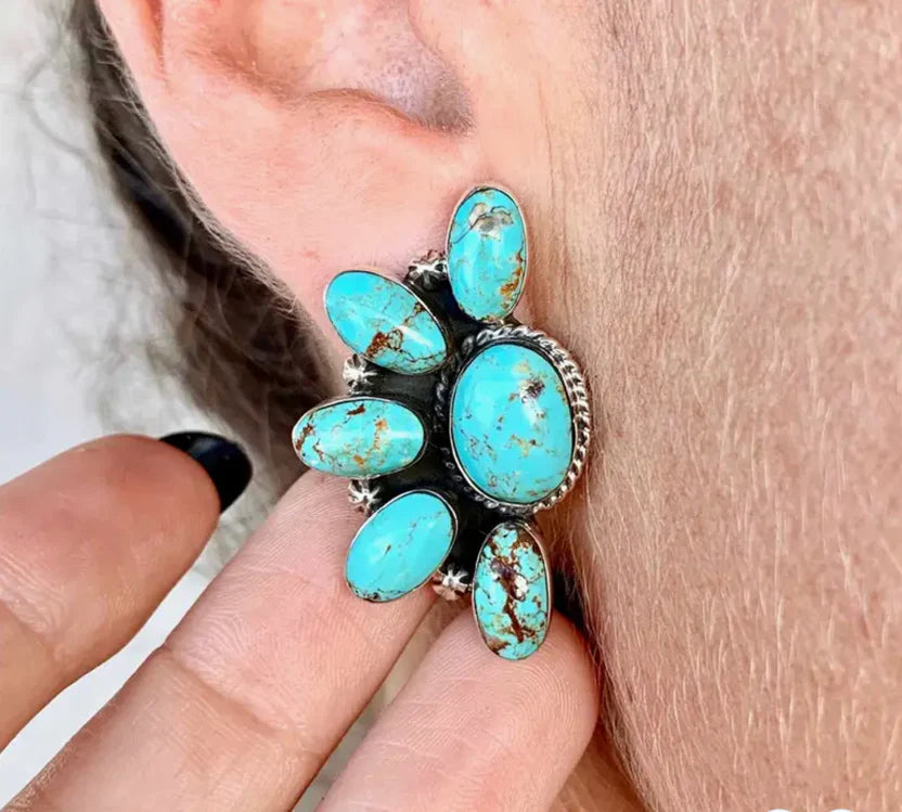 RedHawk Oval Drop Earring