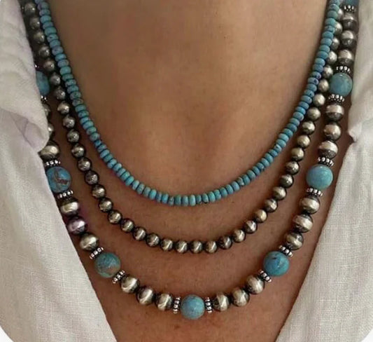 RedHawk Navajo Pearl Necklace