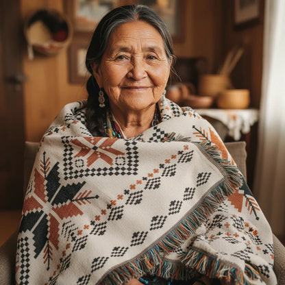 RedHawk Woven Tapestry Blanket