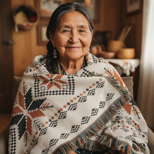 RedHawk Woven Tapestry Blanket