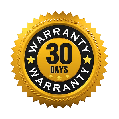 30 Day Warranty